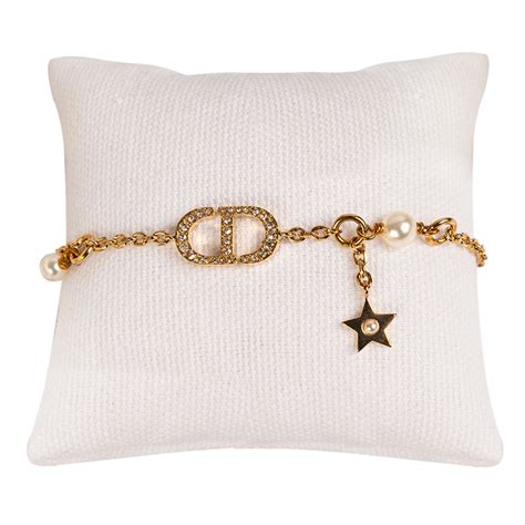 dior bracelet gold cd|christian dior bracelet gold.